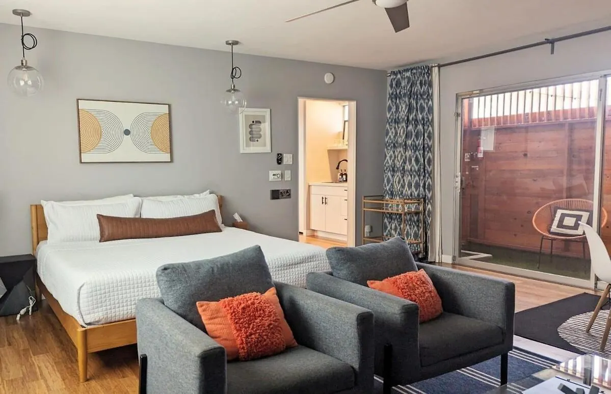 Apartment La Huge Mid Century Guesthouse Patio Lax Beach Los Angeles